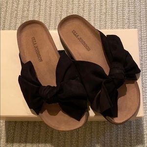 Gorgeous Black Suede Ulla Johnson Ingrid